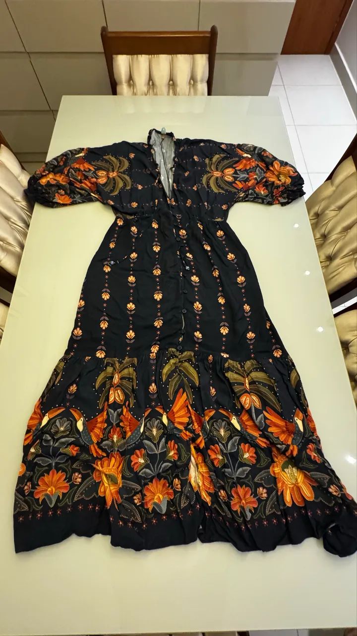 Vestido Farm Estampado Tam G