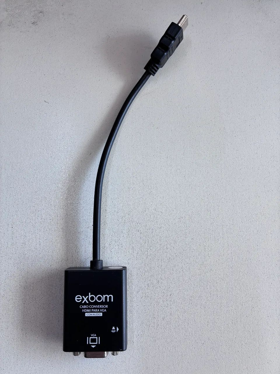 cabo Conversor HDMI para VGA com Áudio da Exbom - Foto 3
