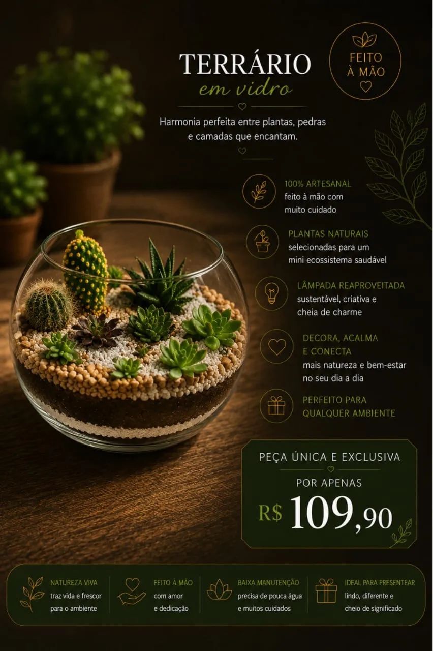 Terrários prontos e sob encomenda - Foto 4