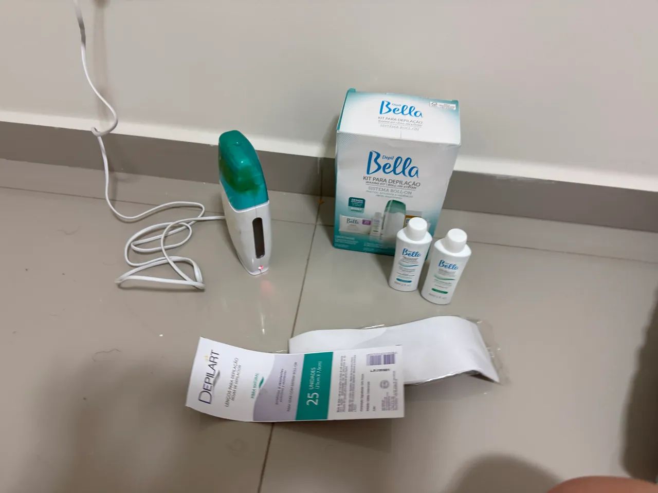 Kit para depilação  - Foto 4