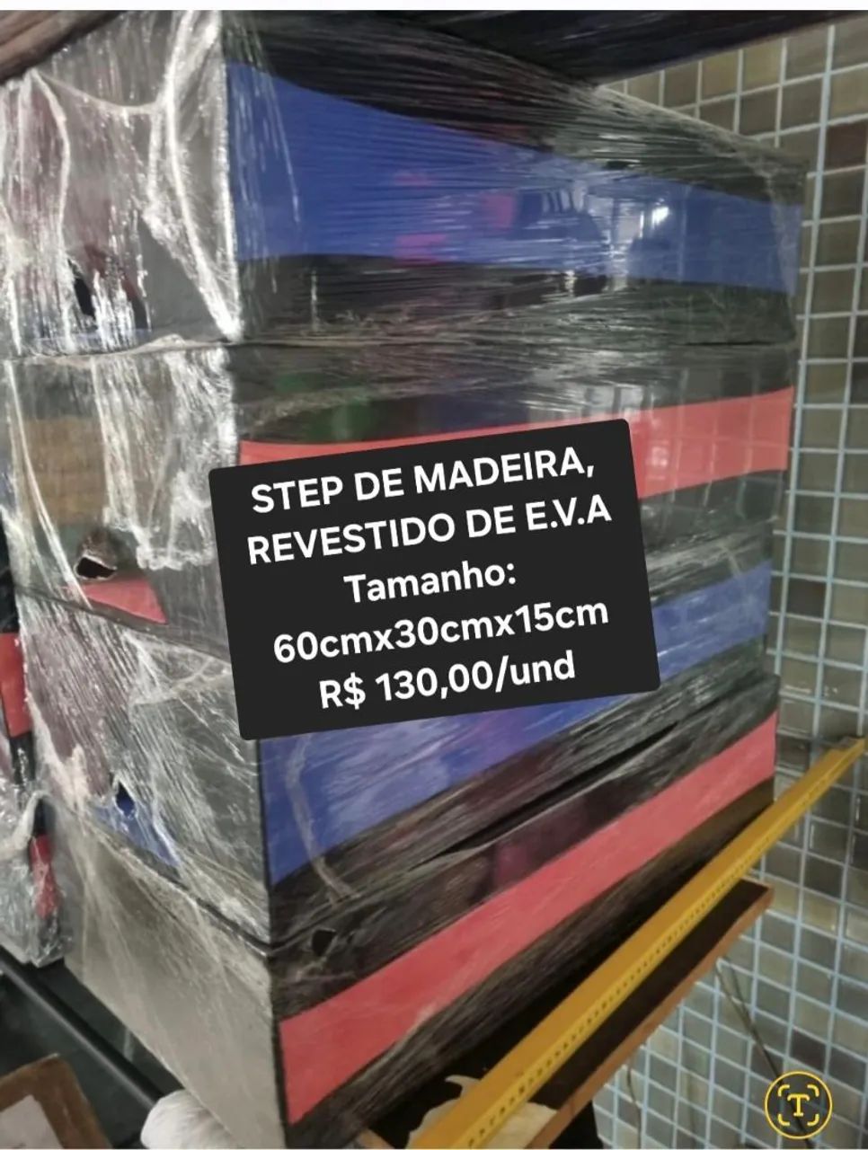 Step de EVA e Step de madeira revestido de EVA - Foto 4