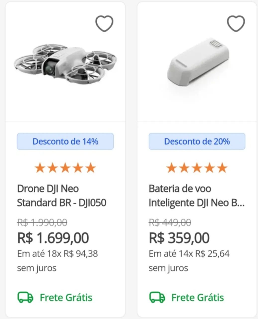 DJI Neo lacrado na caixa + acessórios semi-novos - Foto 3
