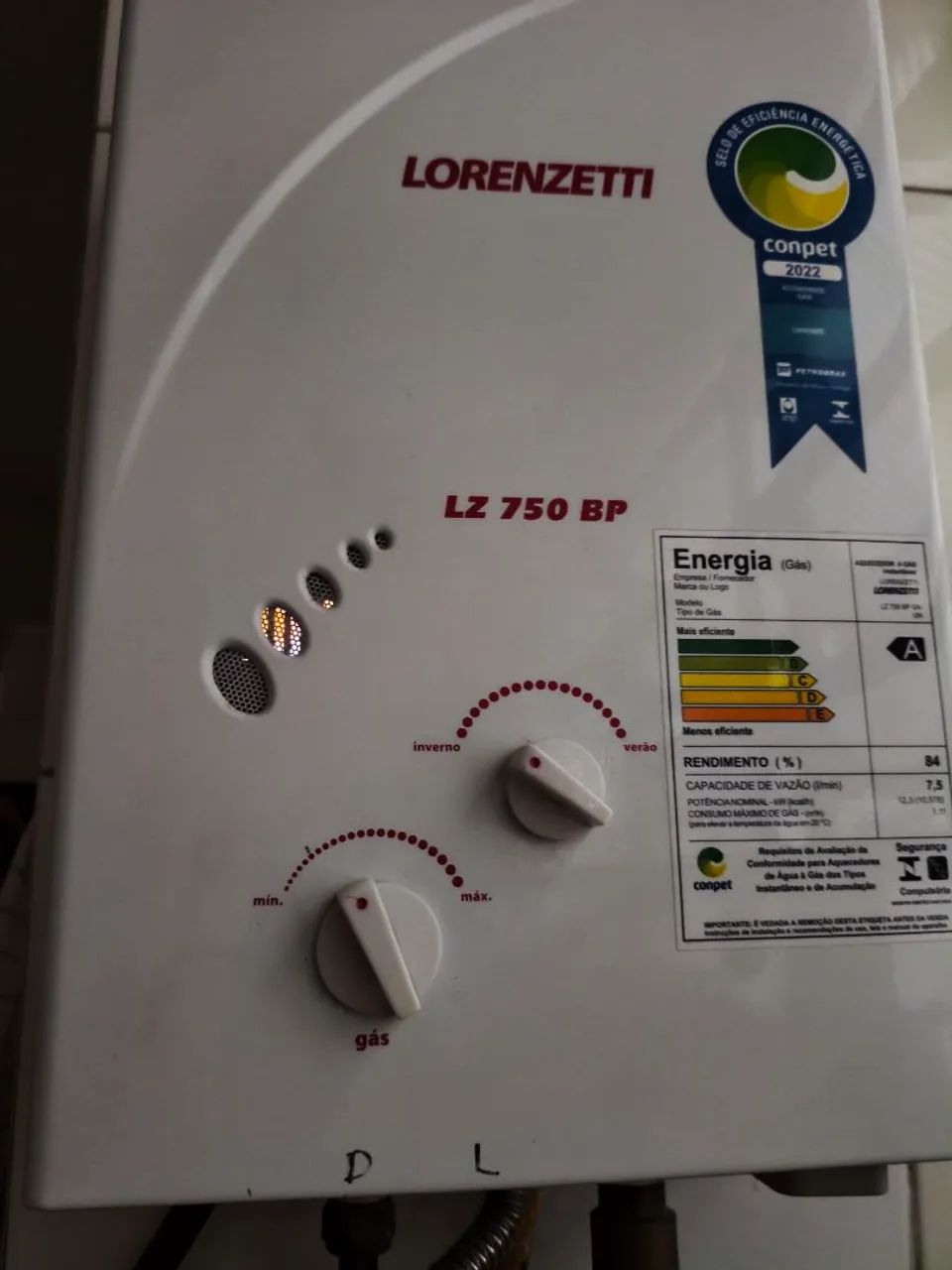 Aquecedor gas Lorenzetti  - Foto 3