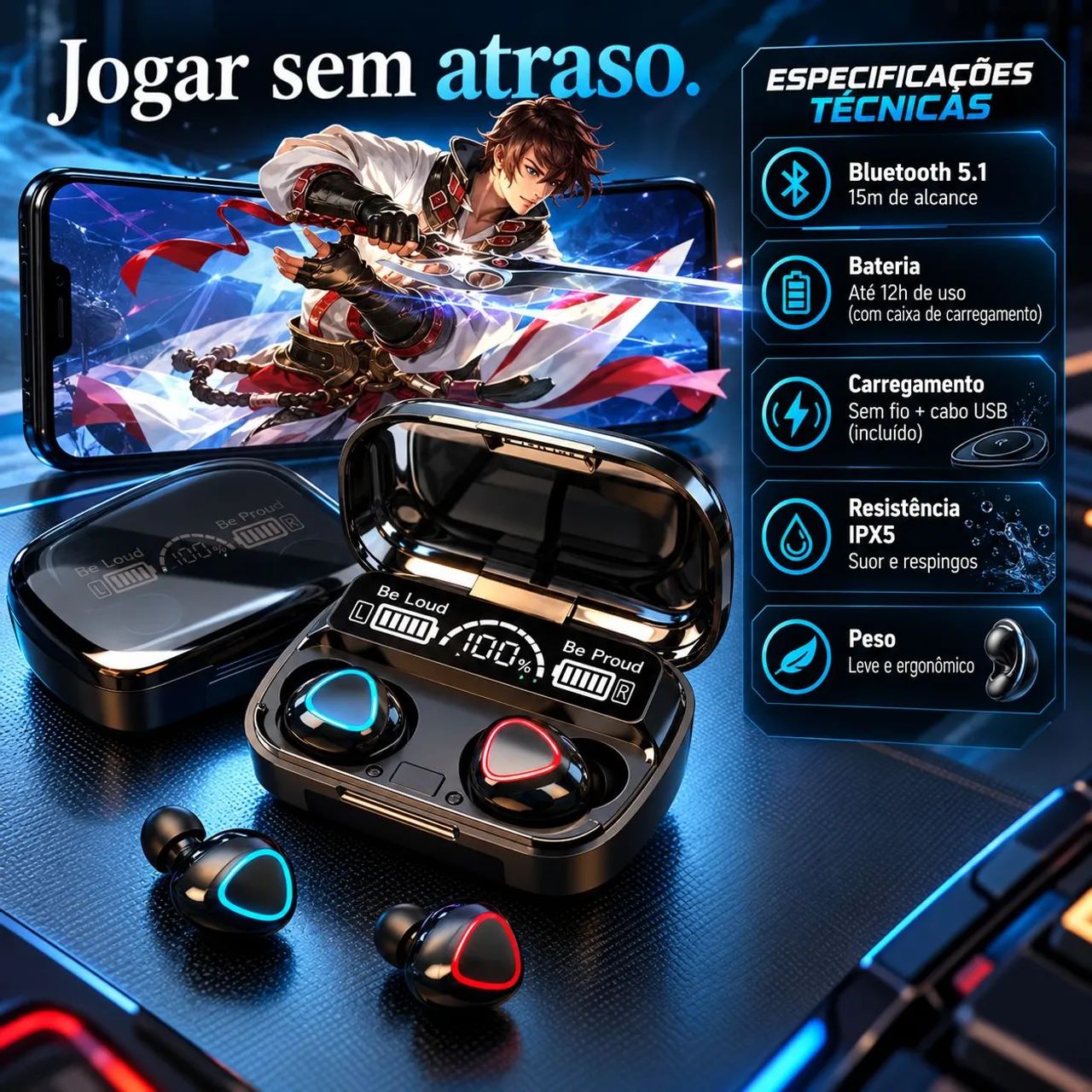 FONE M10 Bluetooth $60,00