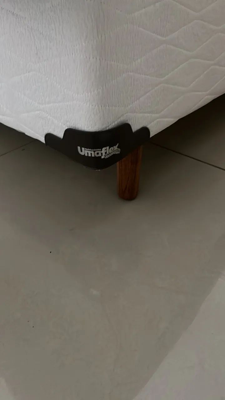 Cama box queen size (colchão + base)