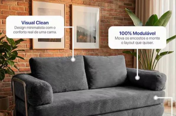 DESAPEGA SOFA E COLCHÃO - Foto 4
