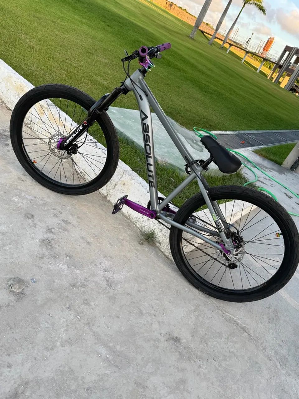 Bicicleta Absolute Nero 5 Cinza - Foto 3
