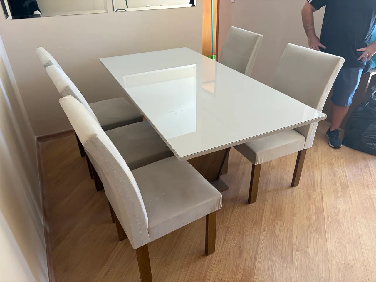 Mesa de jantar com 6 cadeiras - Foto 3