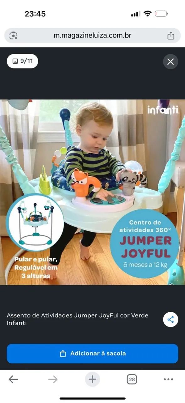 Assento de Atividades Jumper JoyFul - Infanti  - Foto 3