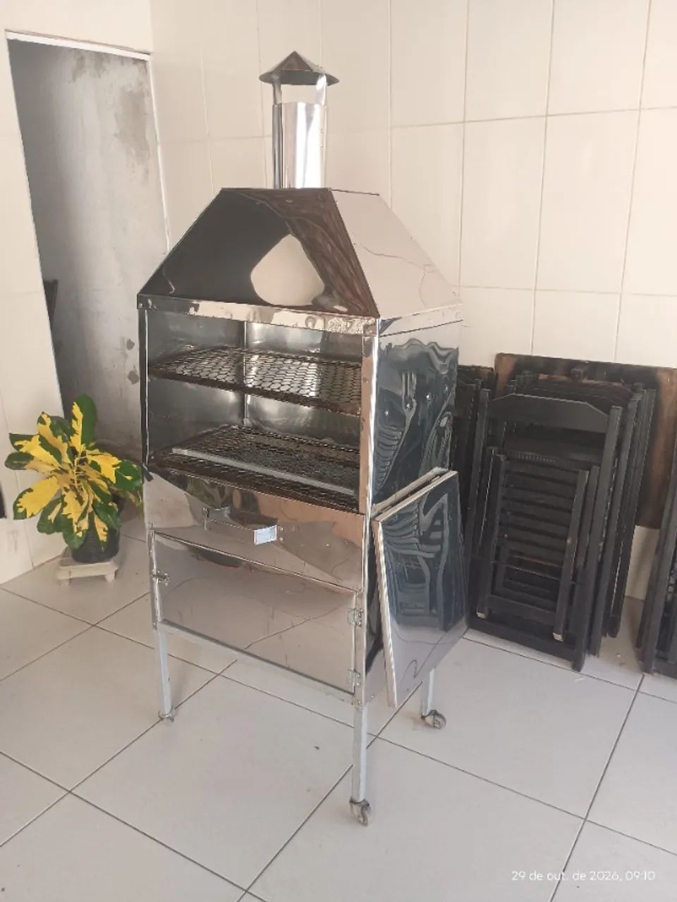 Churrasqueira de inox  nova contato * - Foto 4
