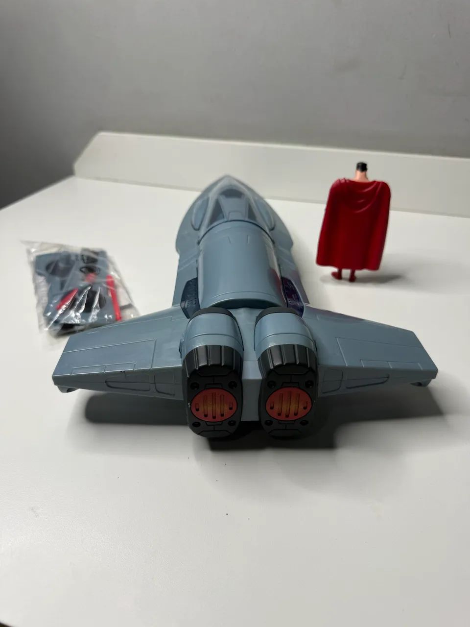 Nave JAVELIN 7 JLU + Boneco superman COMPLETA - Foto 3