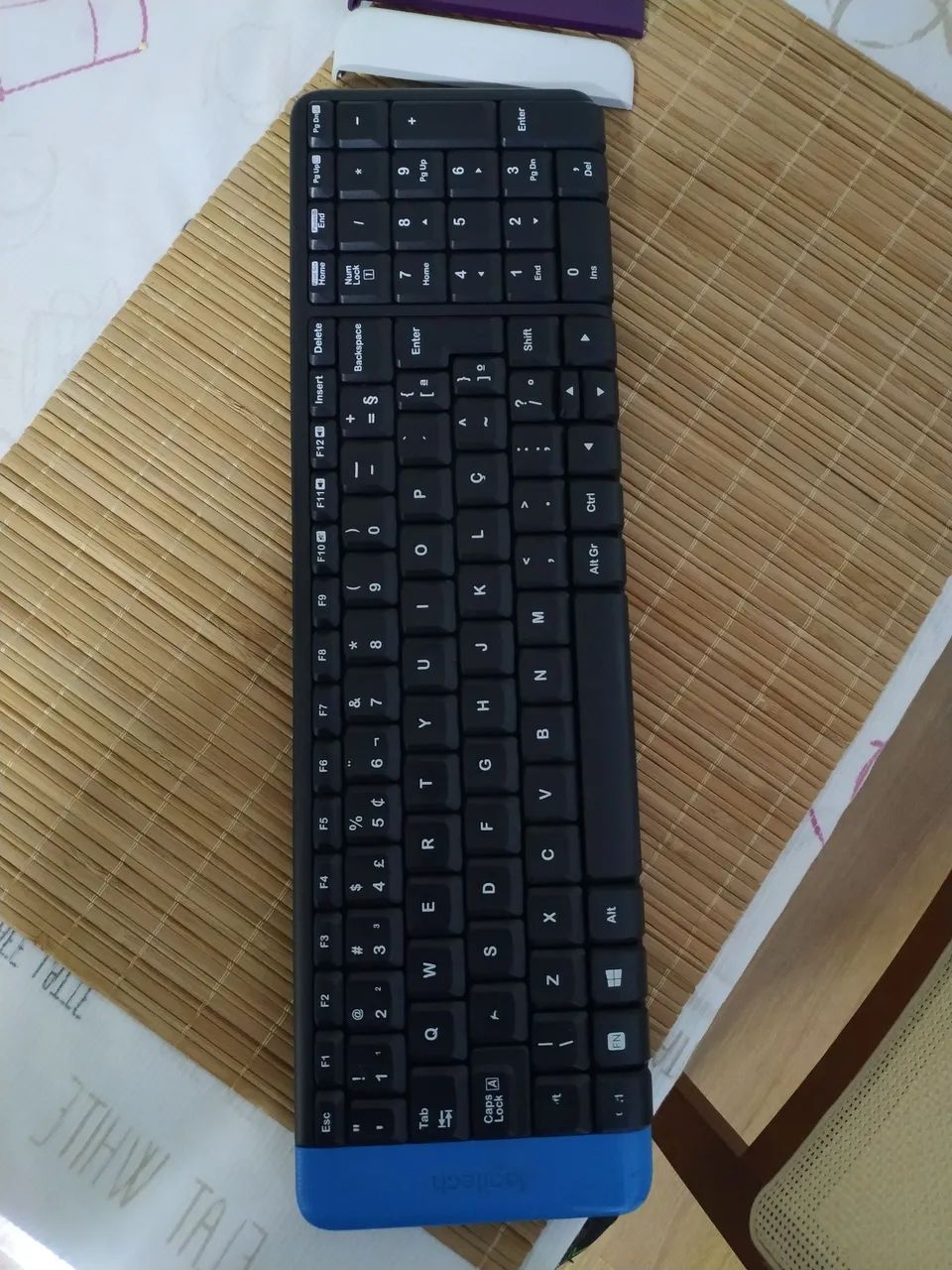 Teclado Logitech sem fio
