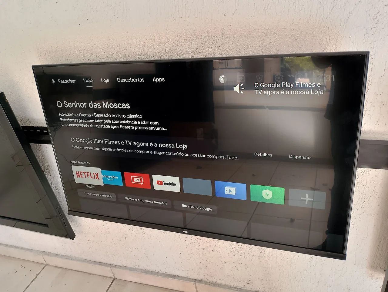 TV 43 polegadas smart TCL funcionando perfeitamente  - Foto 4