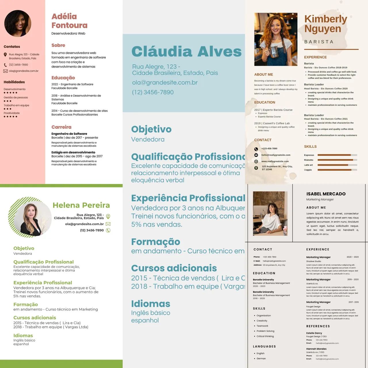 Currículo Profissional em PDF 