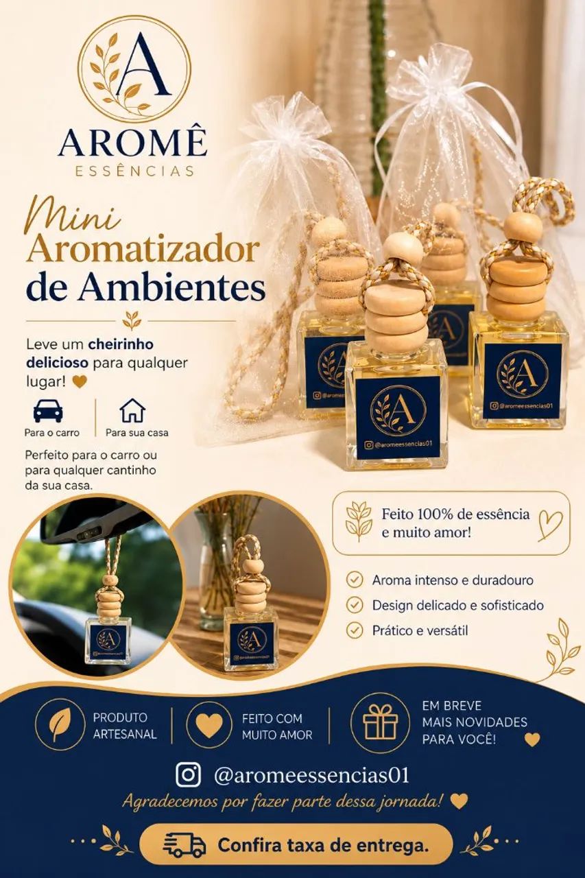 Mini Aromatizador de Ambiente 