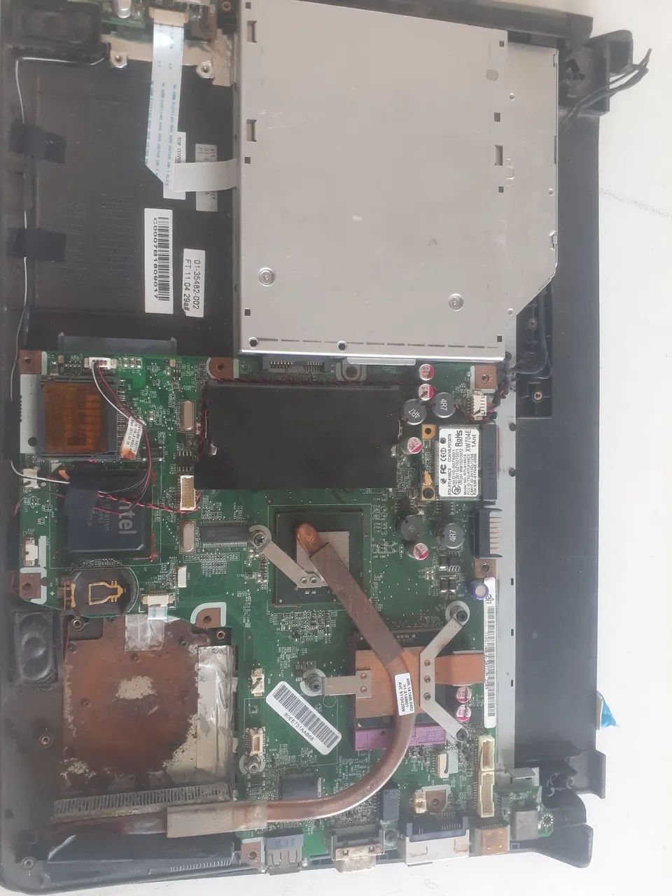 Placa de notebook 