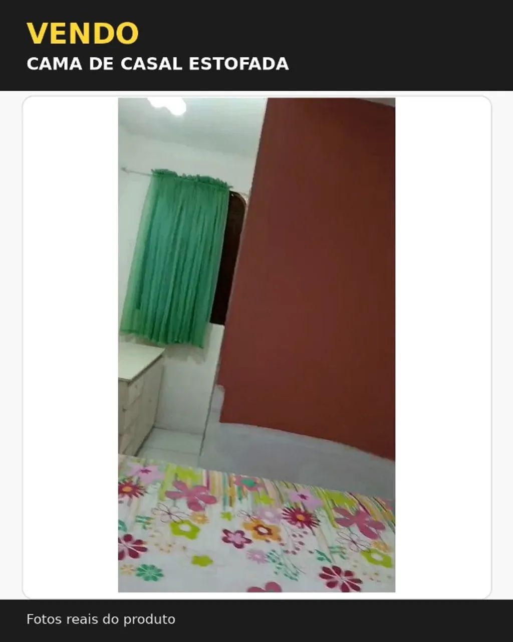 cama com cabeceira e colchão - Foto 2