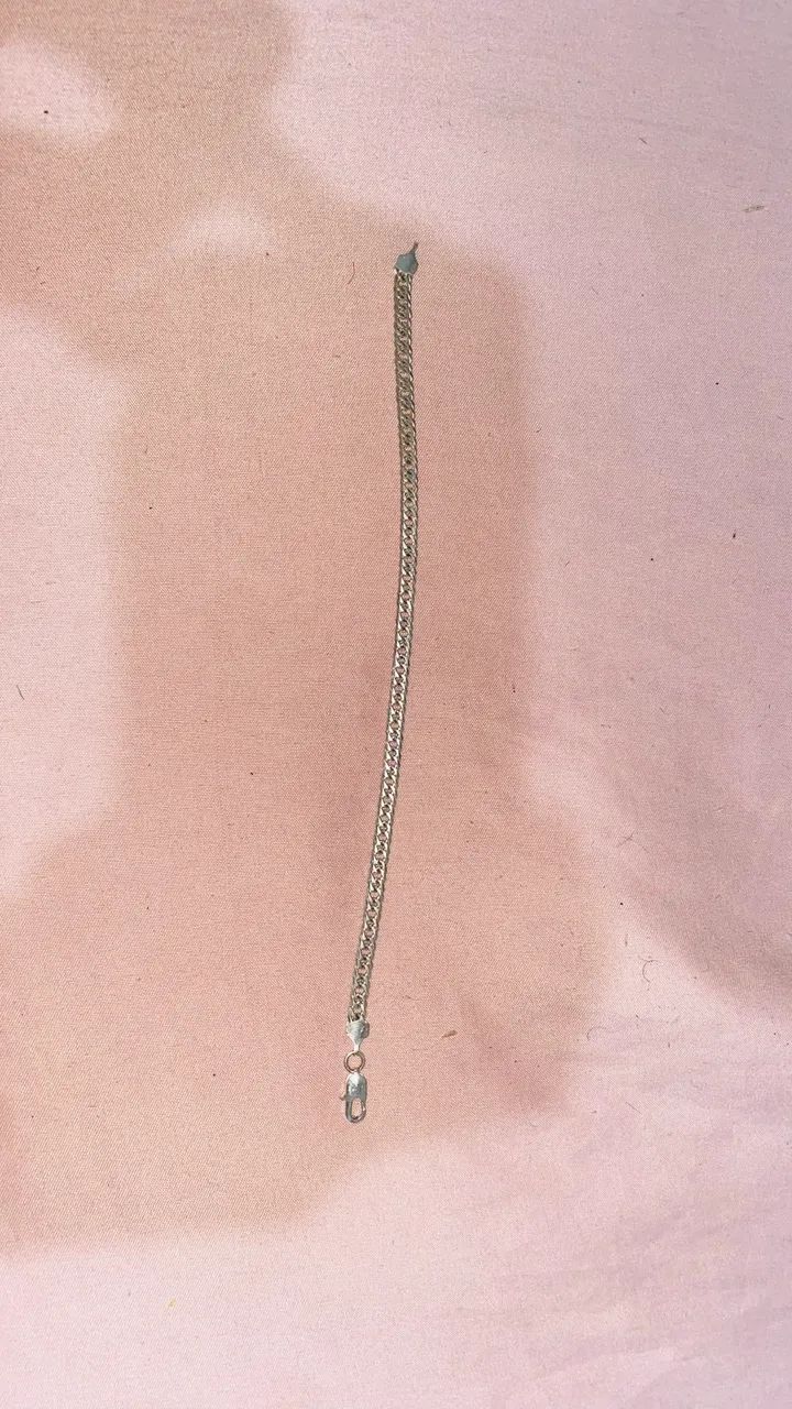 Pulseira prata 4 Mm - Foto 2