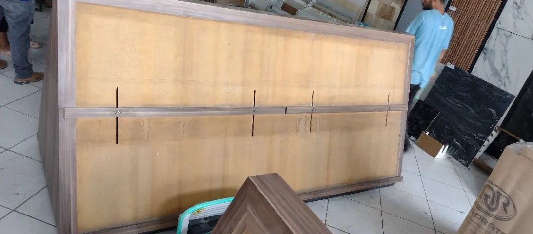 Mostruário de cerâmica 