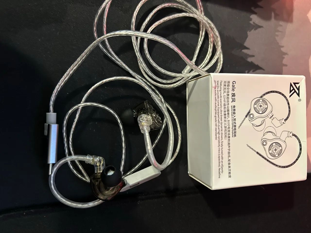 Fone de ouvido KZ GALE com DSP USB-C - Foto 3