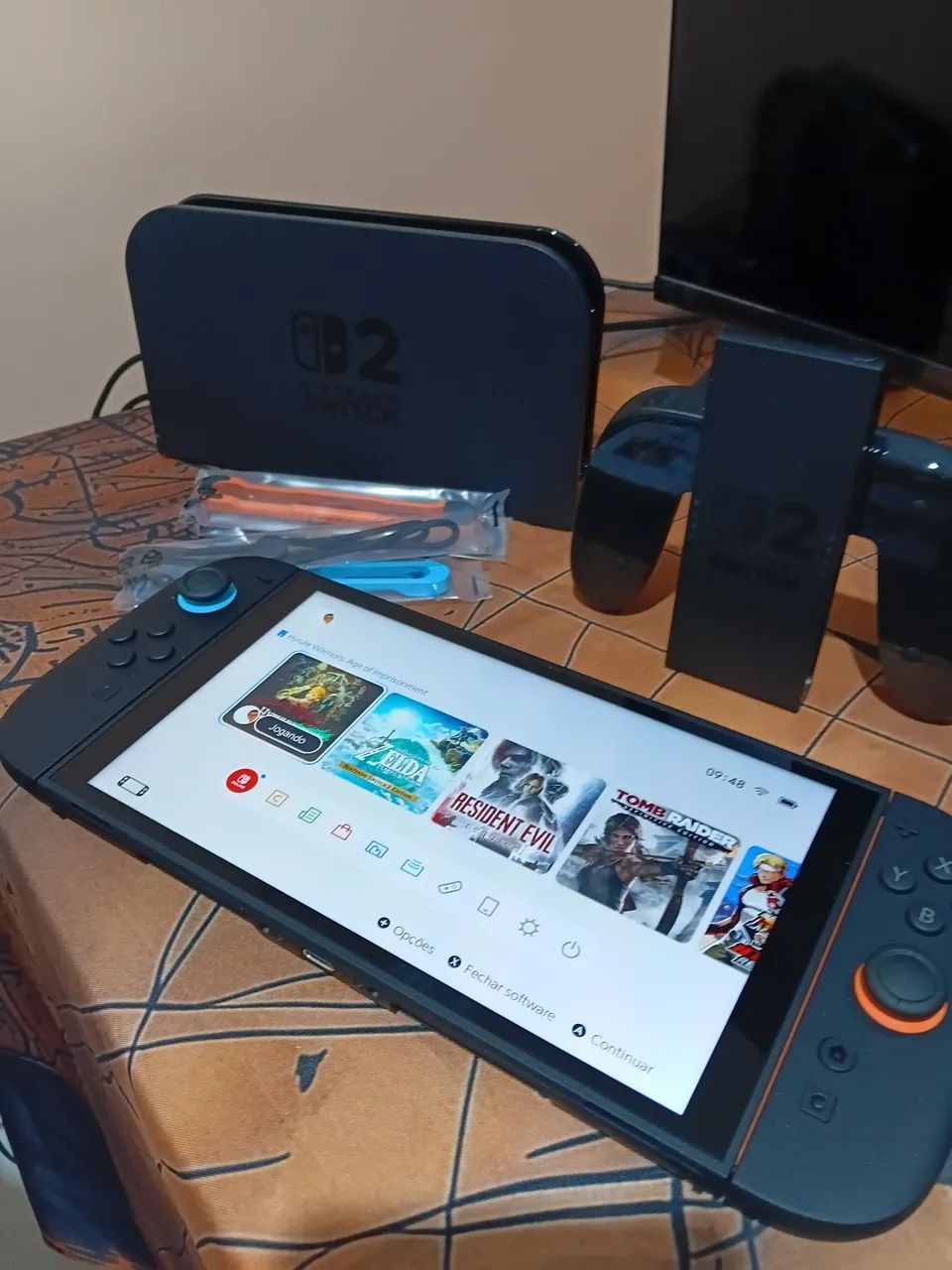 Switch 2 com 1 mes de uso, com caixa - Foto 2
