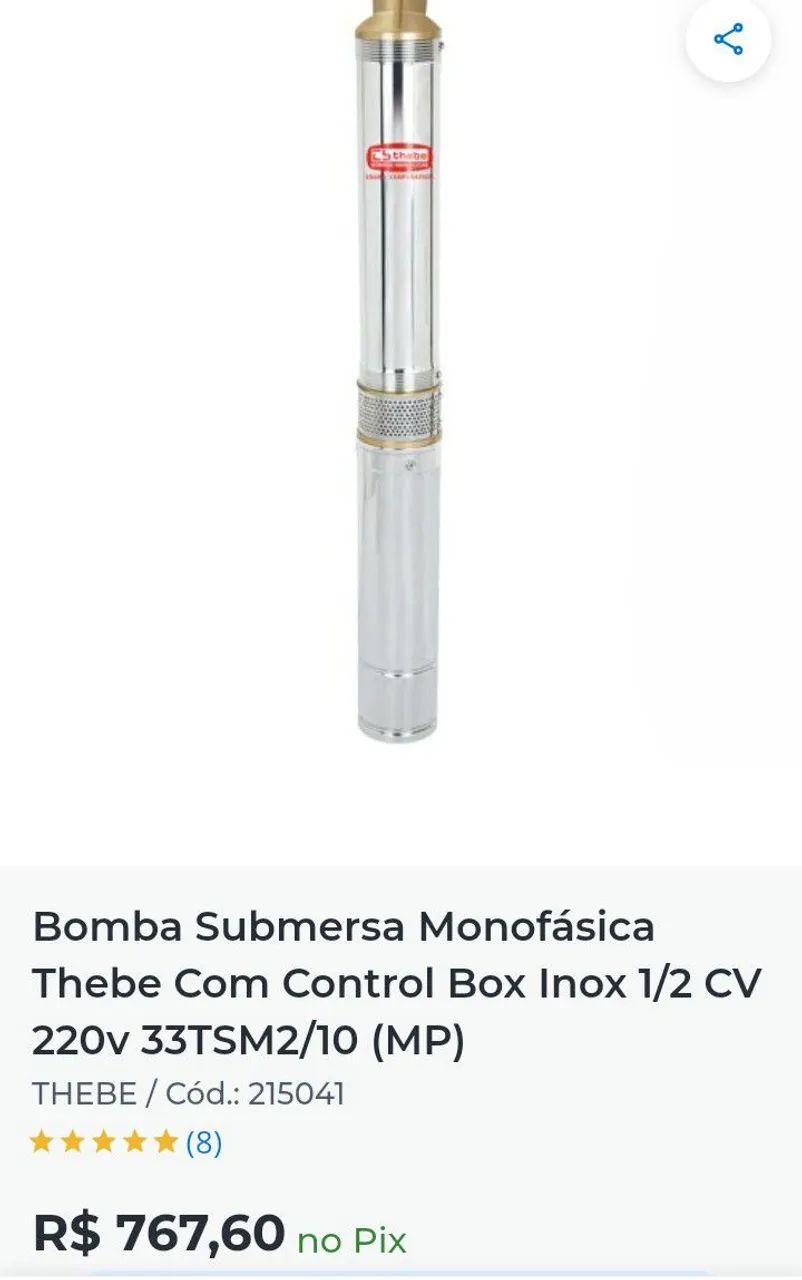 Bomba Submersa 