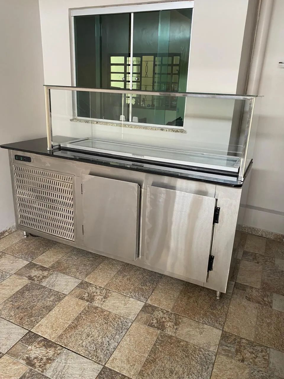 Balcão refrigerado inox 
