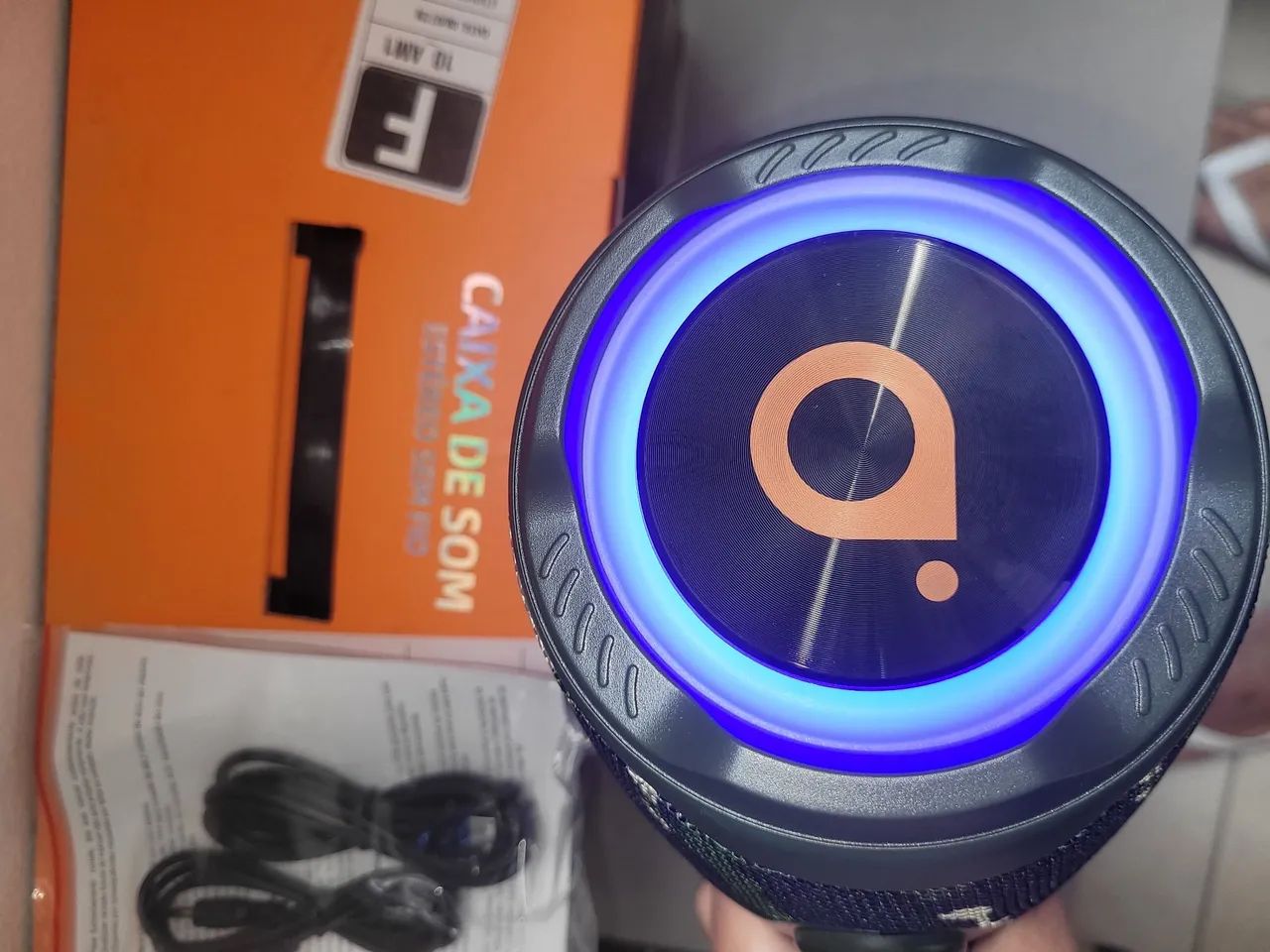 Caixa de Som Bluetooth Basike 80W Ba-MD337 - Nova - Foto 5
