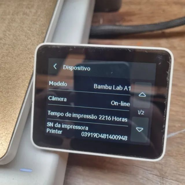 Impressora 3D Bambu Lab A1 em prefeito funcionamento sem detalhes  - Foto 2
