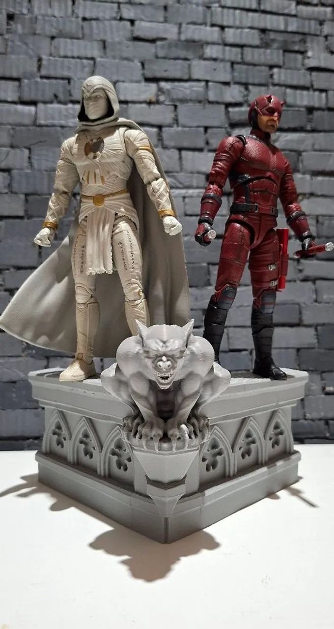 Marvel Legends Base Gargula para Homem Aranha, Demolidor, Cavaleiro da Lua, Batman e etc..