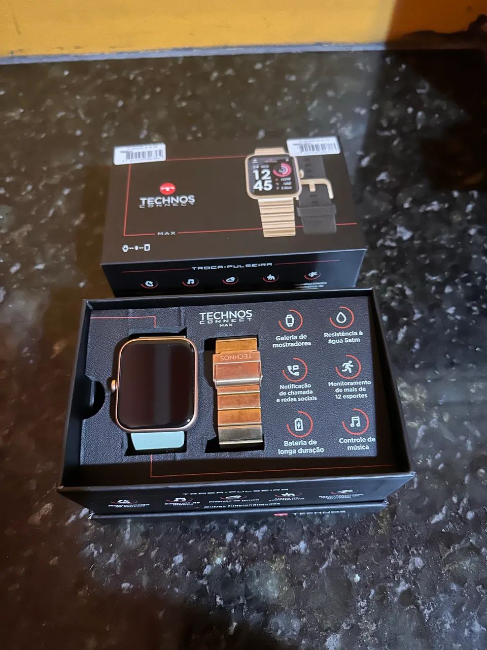 Relógio smartwatch technos novo 