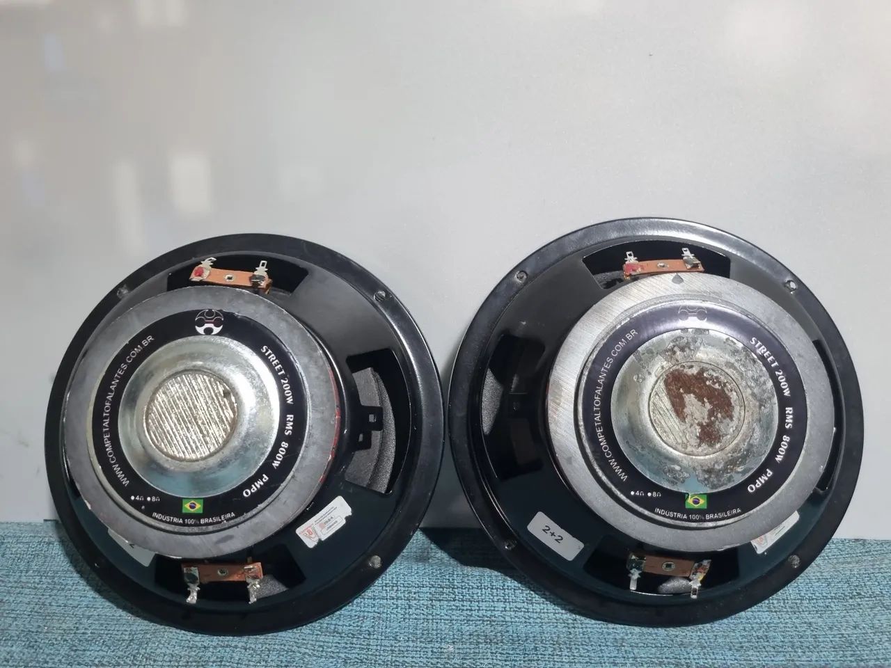 Par de Autofalantes Compet Sub 200W