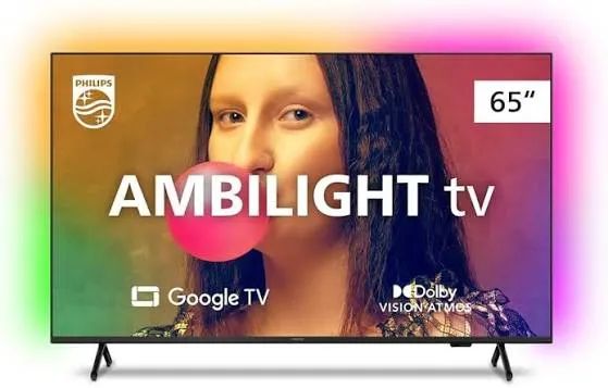 Smart TV PHILIPS Ambilight 65 4K, 65PUG7908