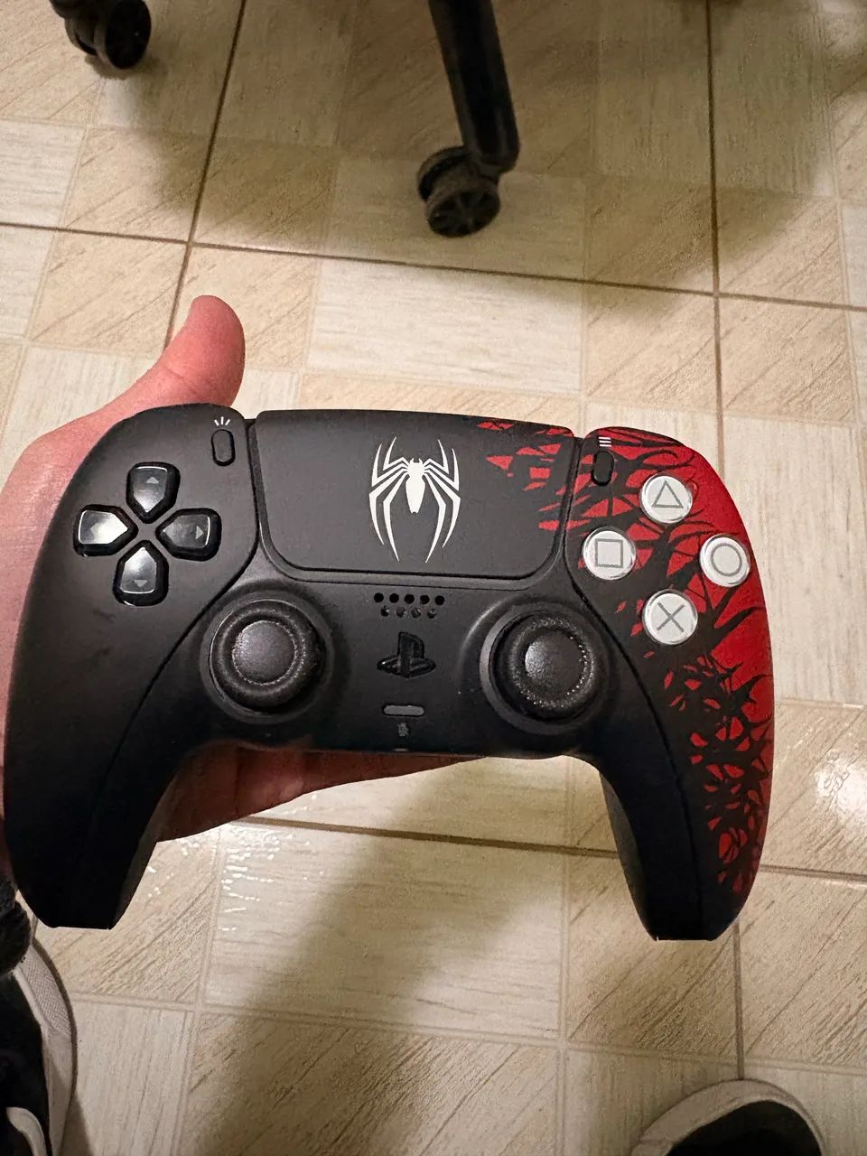 Controle Dualsense spider-man 2 - Foto 3