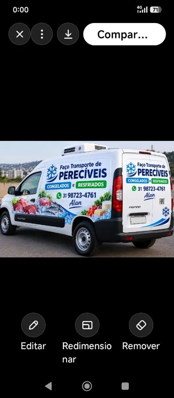 Frete veículo refrigerado / congelados. - Foto 4