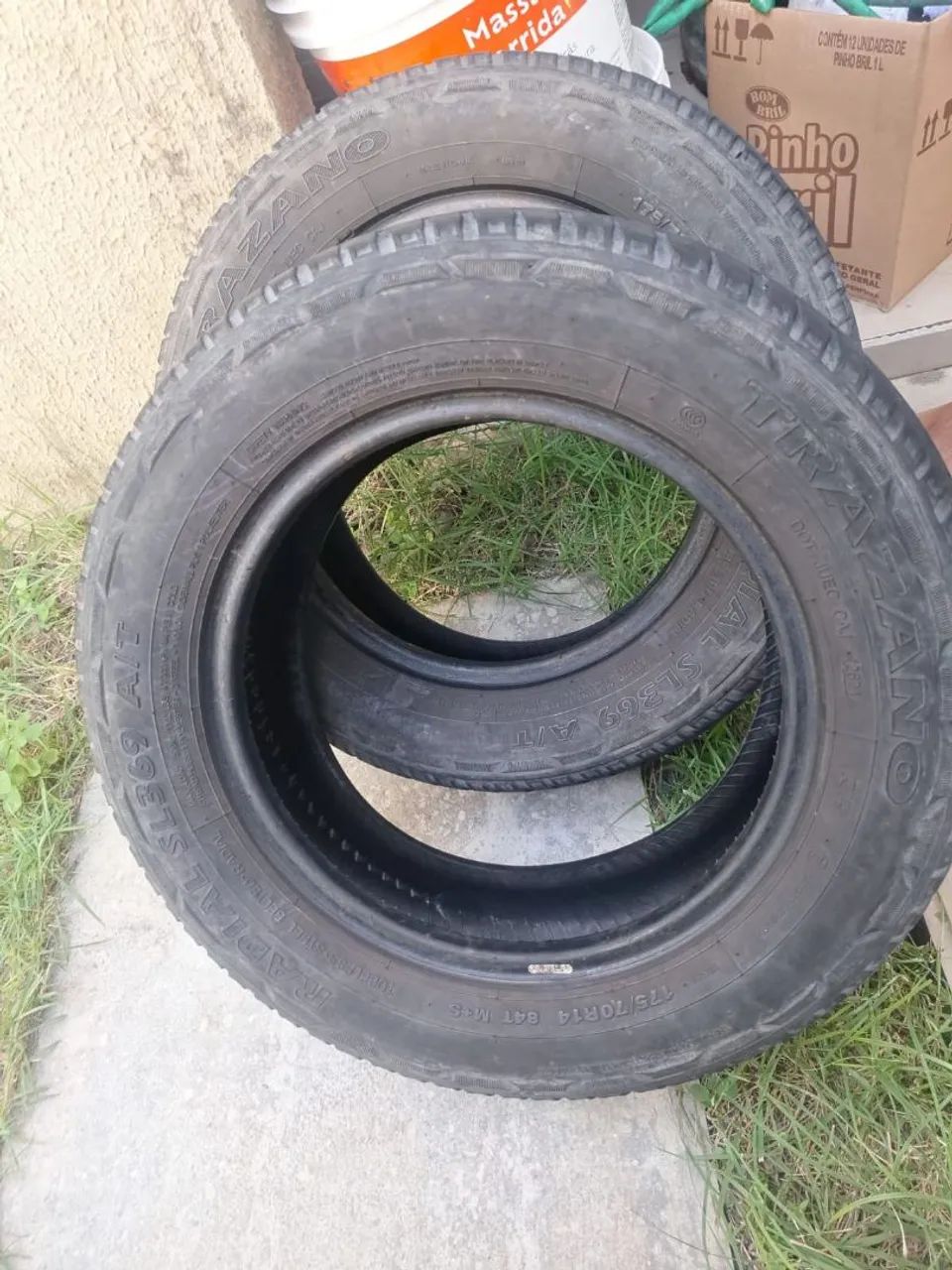 Vendo pneus aro 14 100 reais a unidade  - Foto 3