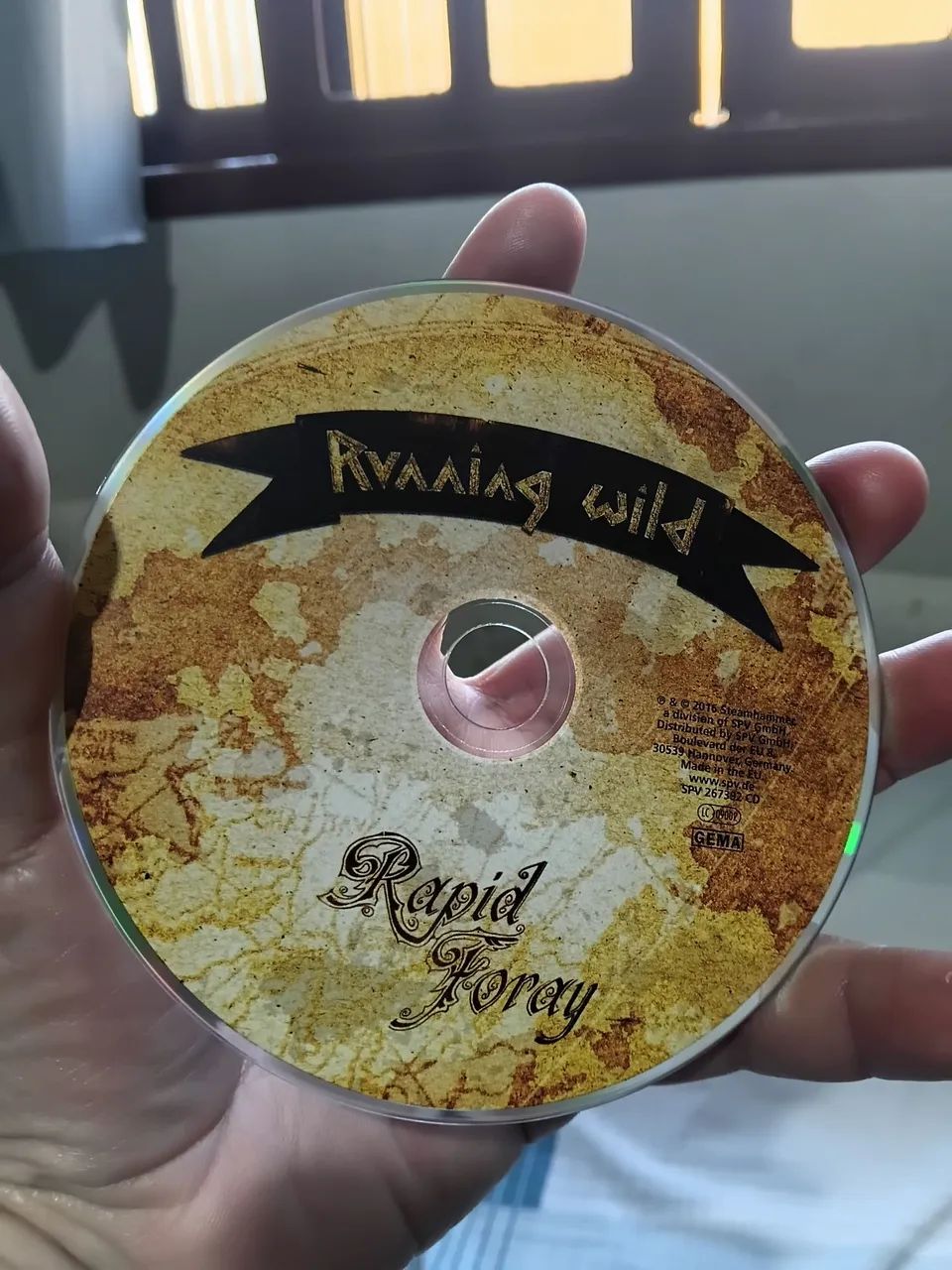 CD Running Wild - Rapid Foray. *SEM CAPA*<br> - Foto 3
