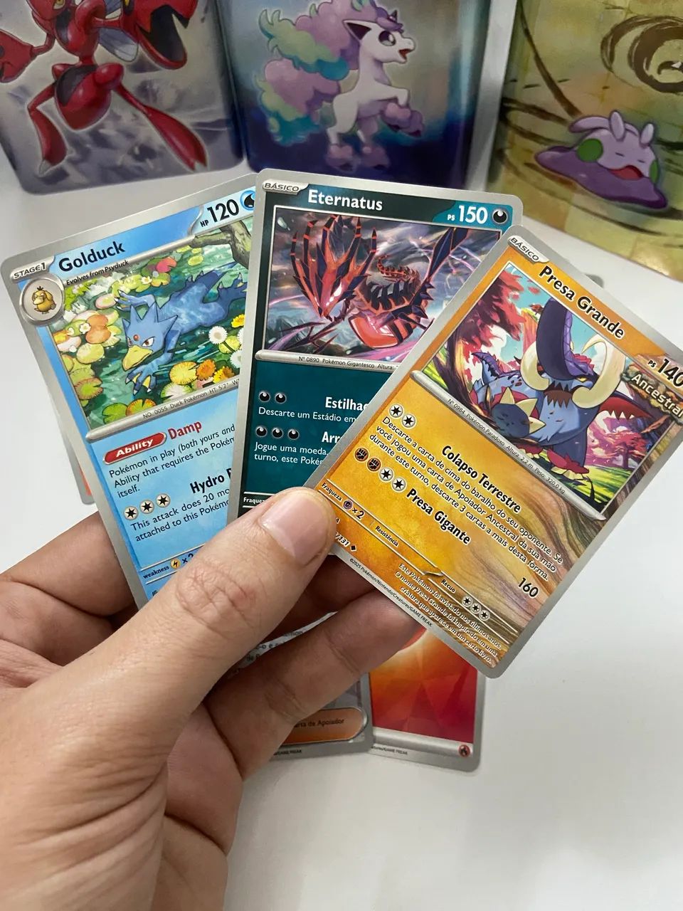 20 Cartas Pokémon Originais Copag Sortidas em Perfeito Estado - Foto 4