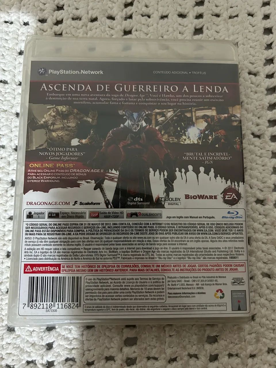 Dragon Age Lacrado PS3  - Foto 2