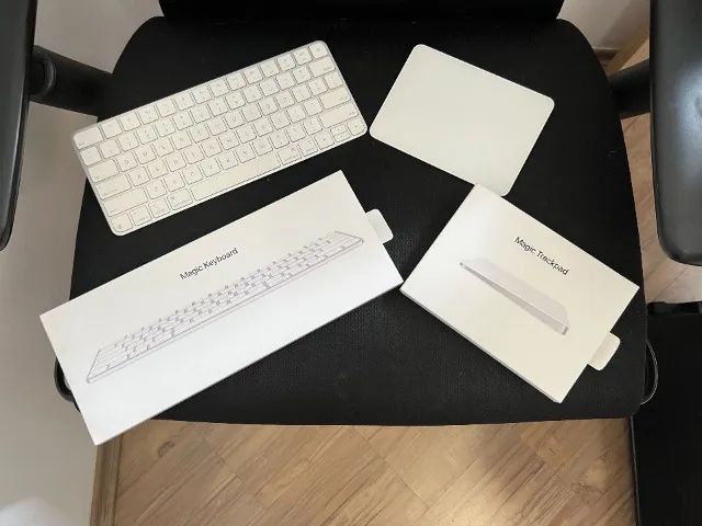 Apple Magic Trackpad USB-C branco com caixa - Periféricos e