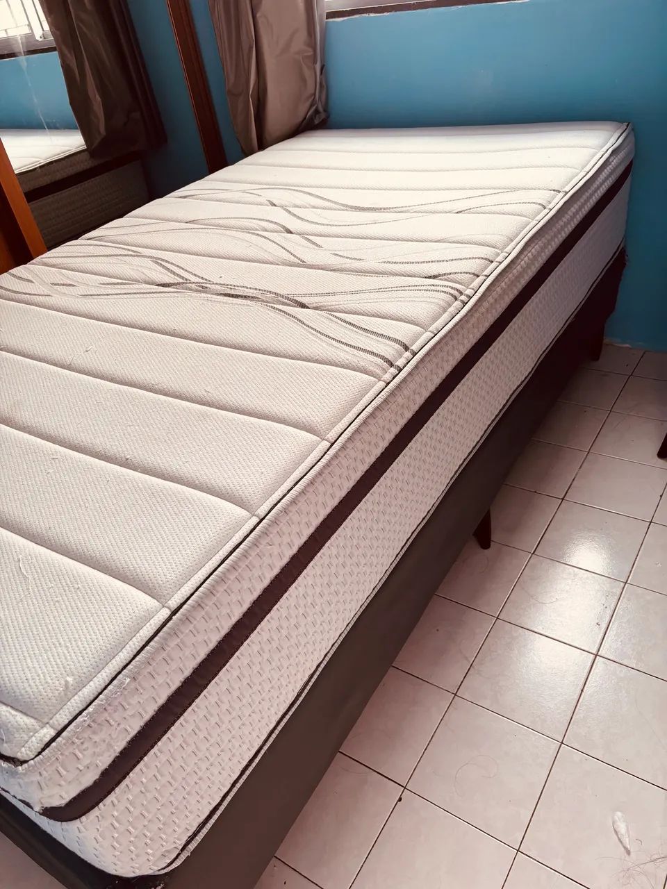 Cama solteirão ortobom - Foto 4
