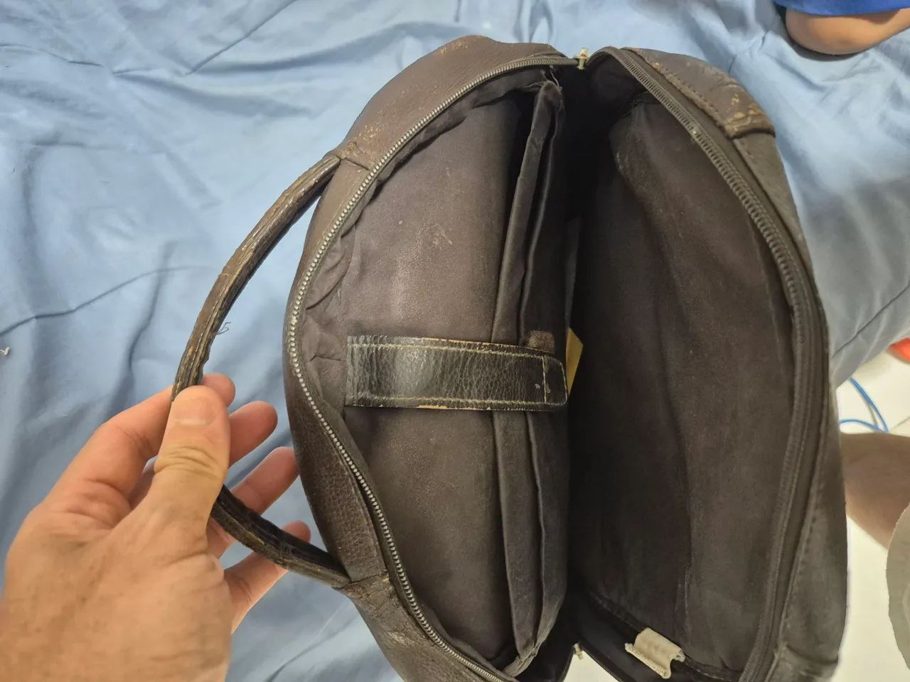 Mochila Em Couro Legítimo - Foto 2