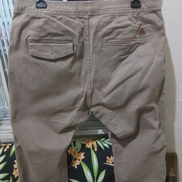 Calça Sarja Redley Slim Caqui - Foto 4