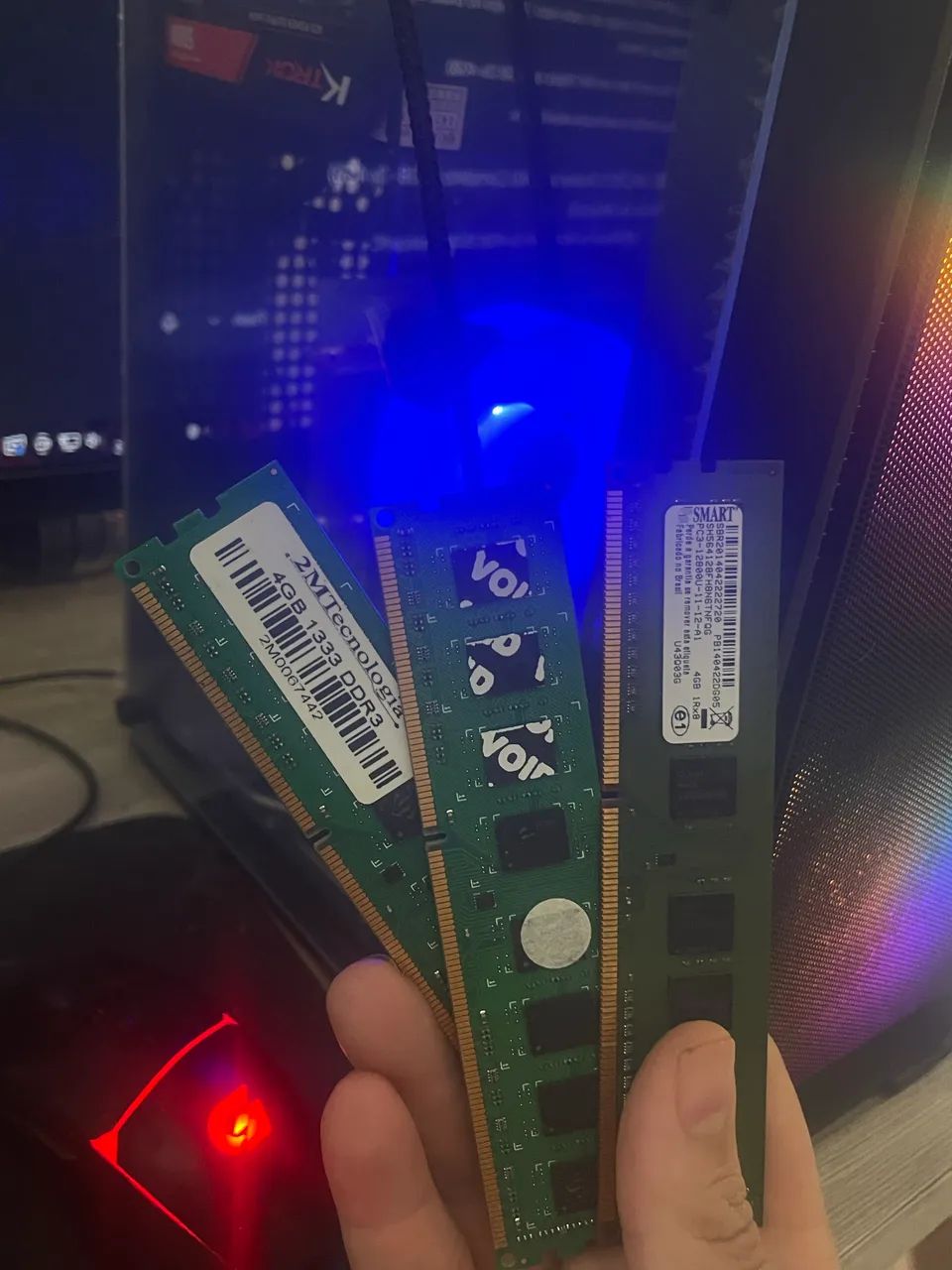 KIT RAM 12GB (3x4GB) DDR3 DESKTOP - Foto 2