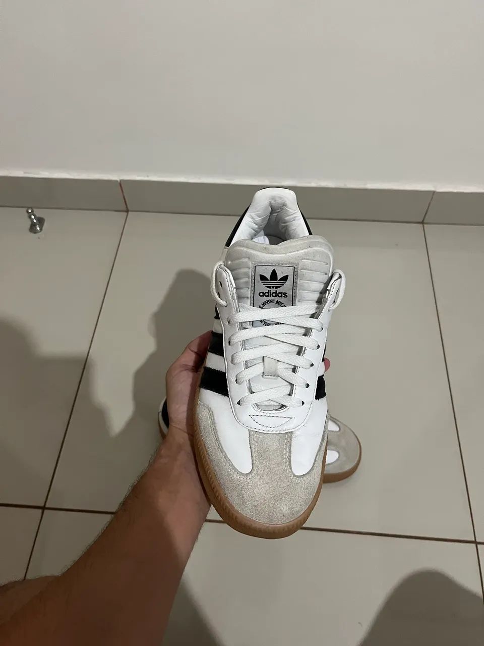 Adidas Samba XLG branco  - Foto 3