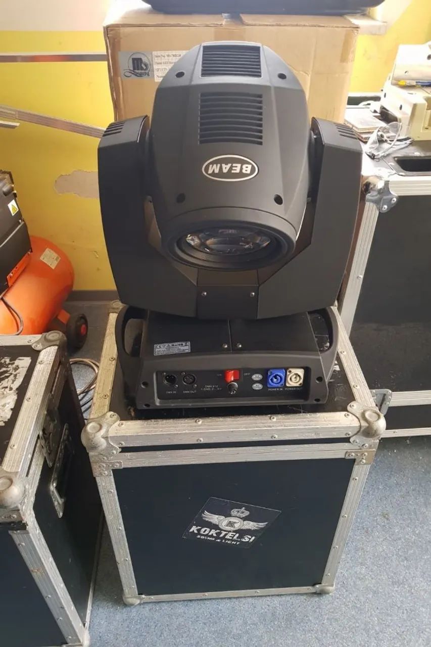 Moving beam 5r 200w monster light + brindes - Foto 3