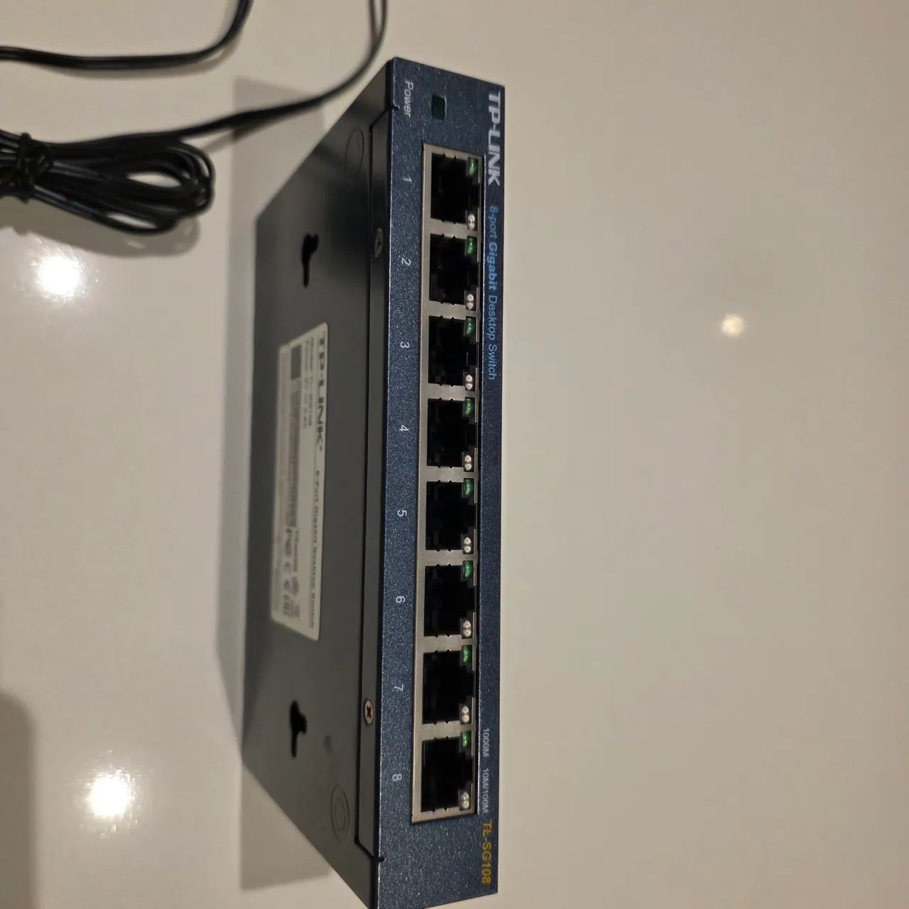 Switch  8 portas Gigabit Tp-Link TI SG108
