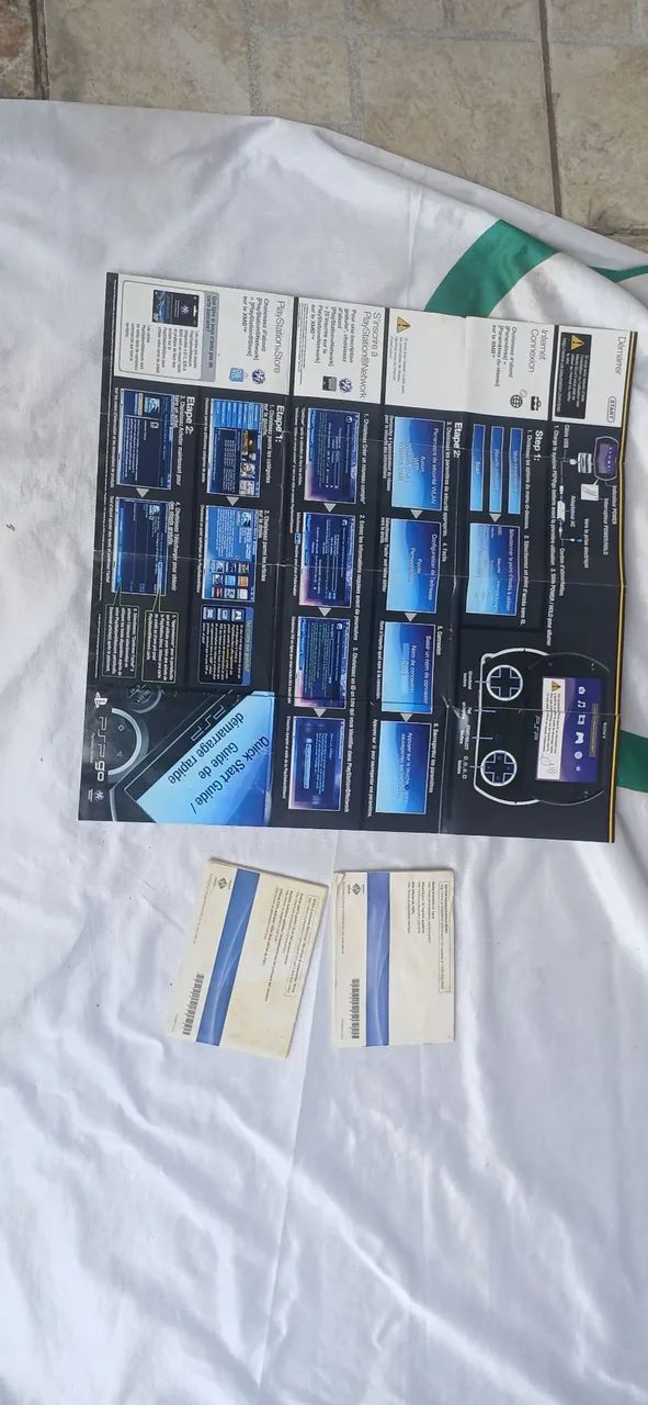 Manual e Poster quikstart PSP go - Foto 2