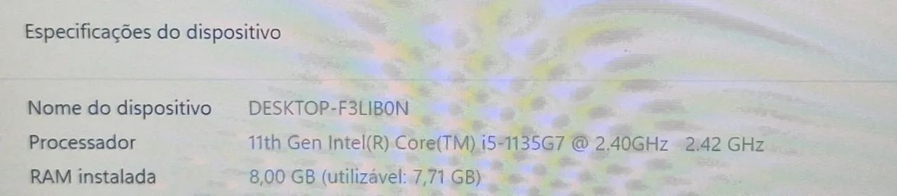Notebook Lenovo Thinkpad E14 Gen 2 | i5 de 11º Geração | 8GB | 256GB NVMe | Windows 11+Off - Foto 4