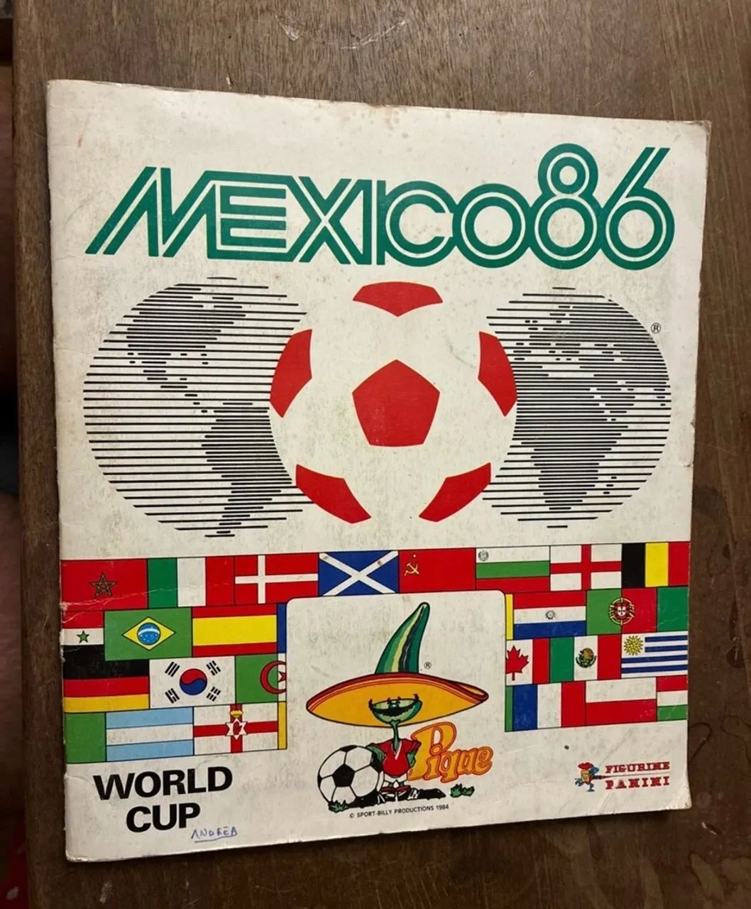Álbum da Copa de 86 Completo - 1986